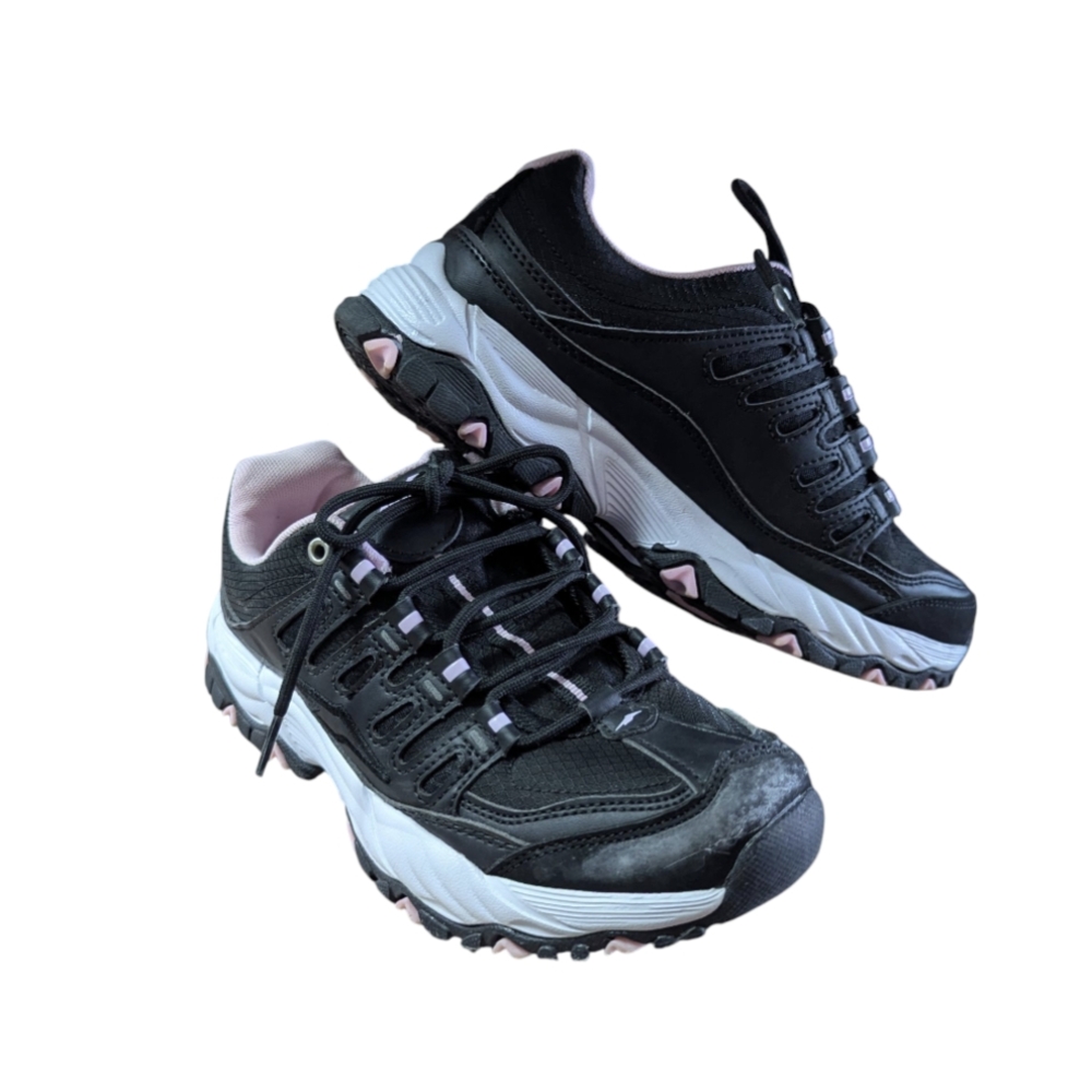 Avia Black and Pink Athletic Shoes